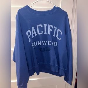 Pac Sun Blue Crewneck “Pacific Sunwear”